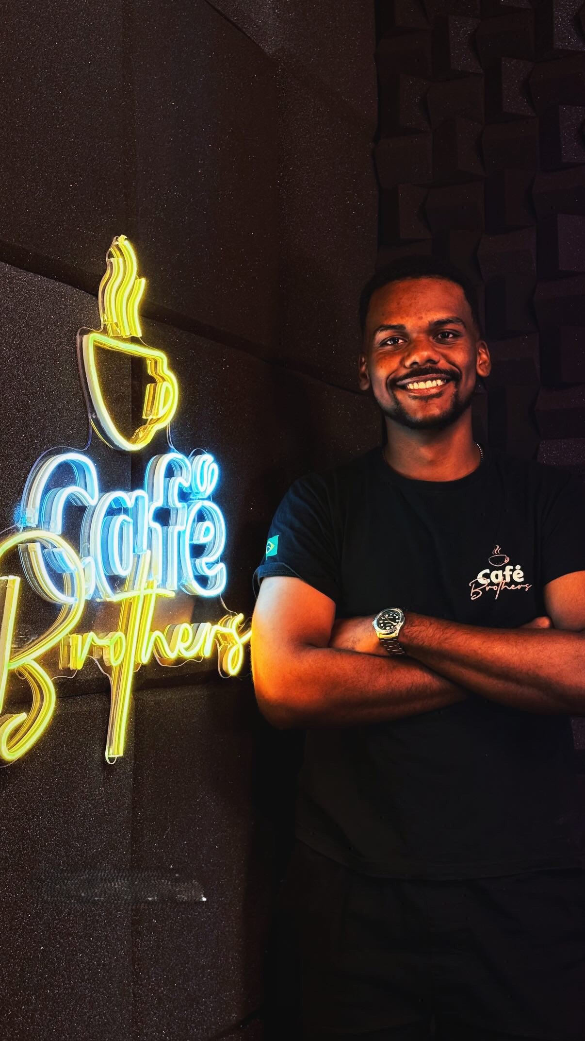 Alex at Café Brothers